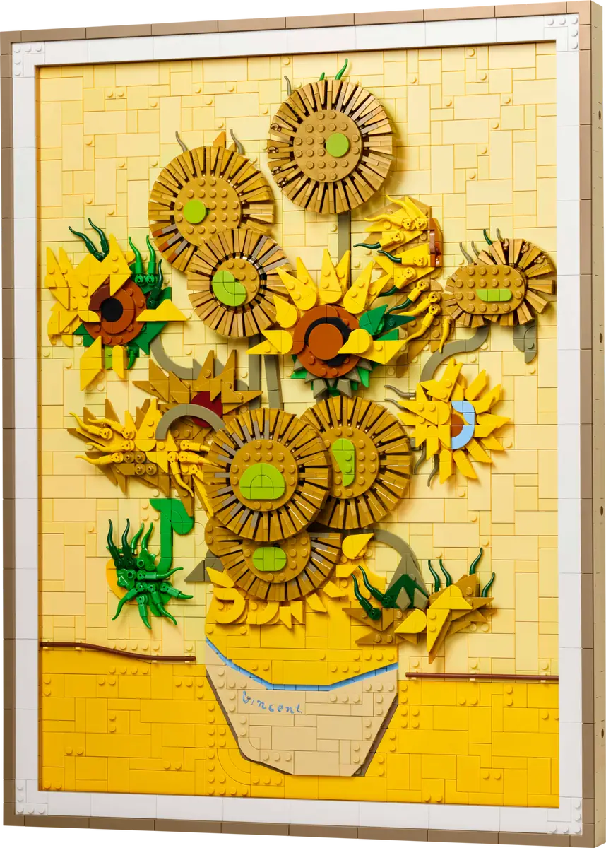 LEGO VINCENT VAN GOGH SUNFLOWERS