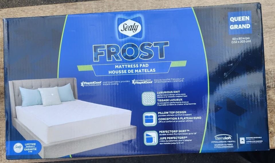 SEALY FROST MATTRESS PAD