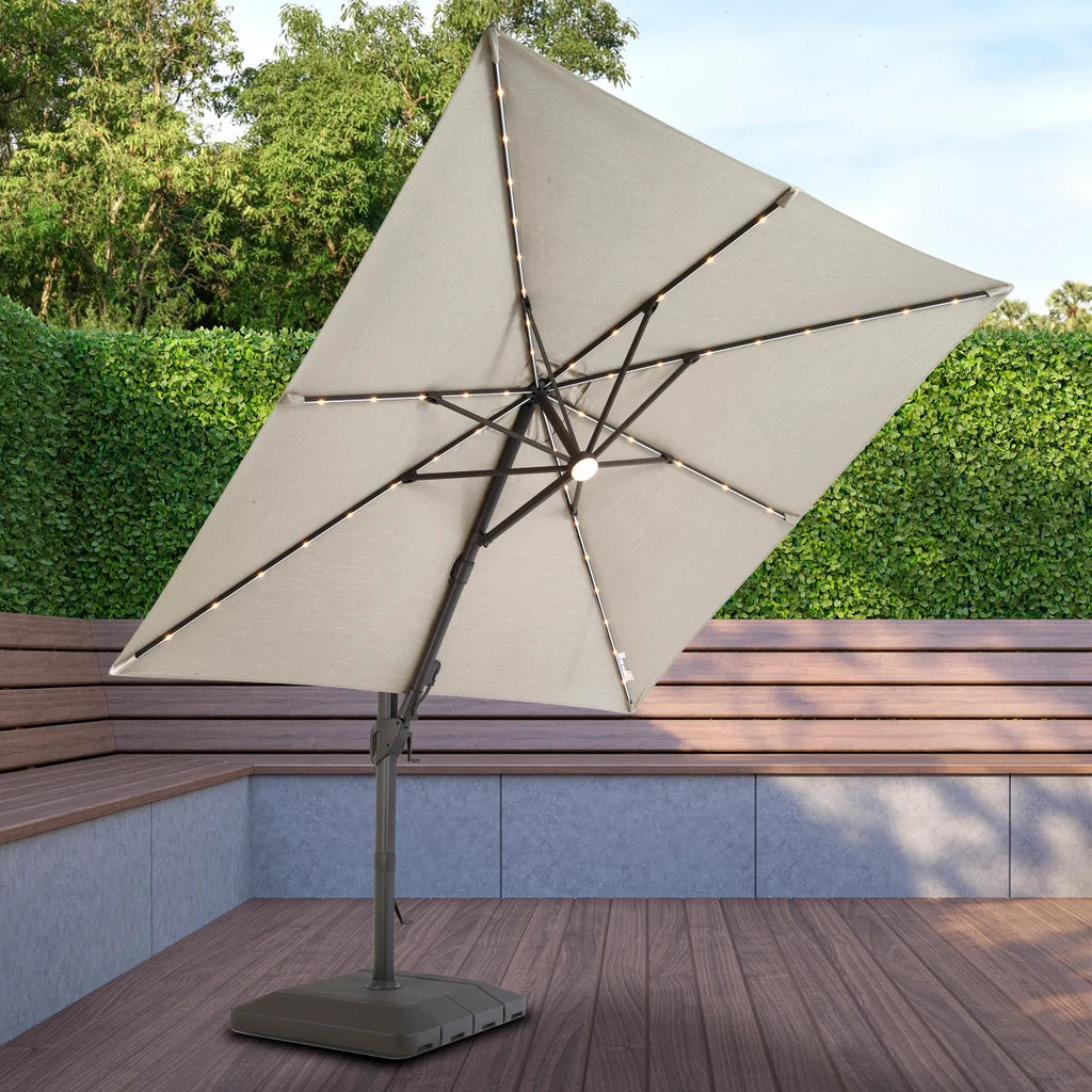 EASONS SENTRY CANTILEVER UMBRELLA LED LIGHTS 10FT