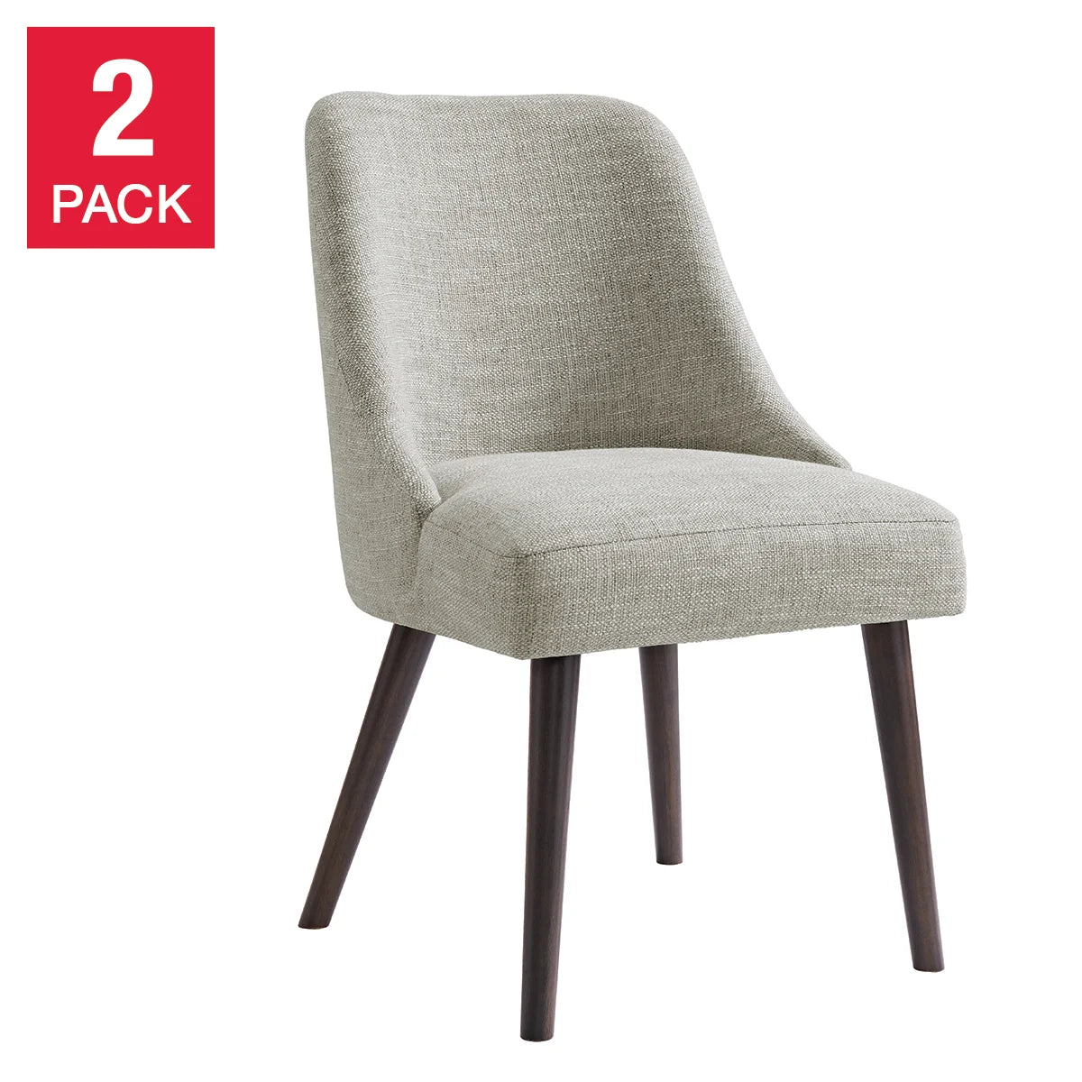 Huxton Dining Chair, 2-pack (Dark Brown)