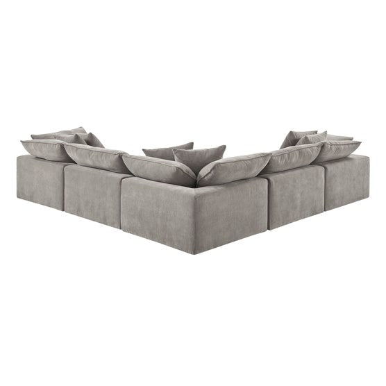 Aiden & Ivy Sereen 6-piece Fabric Sectional