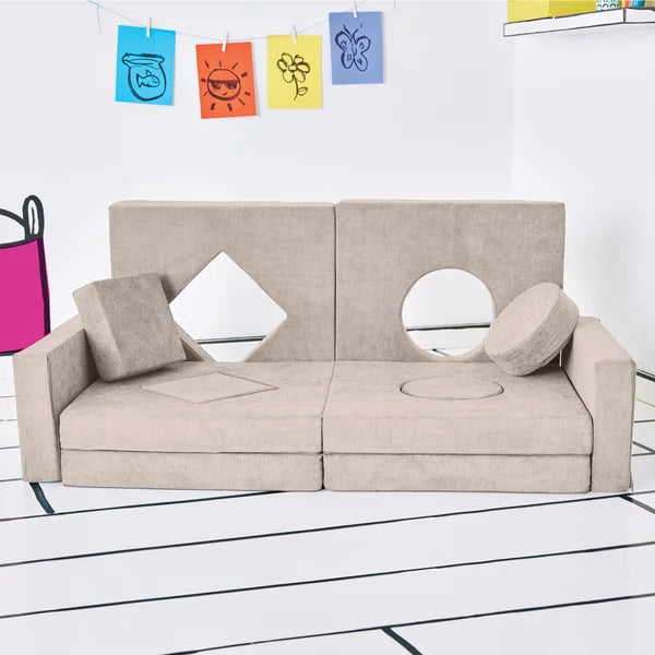 Yourigami 12-piece Kid's Convertible Play Fort