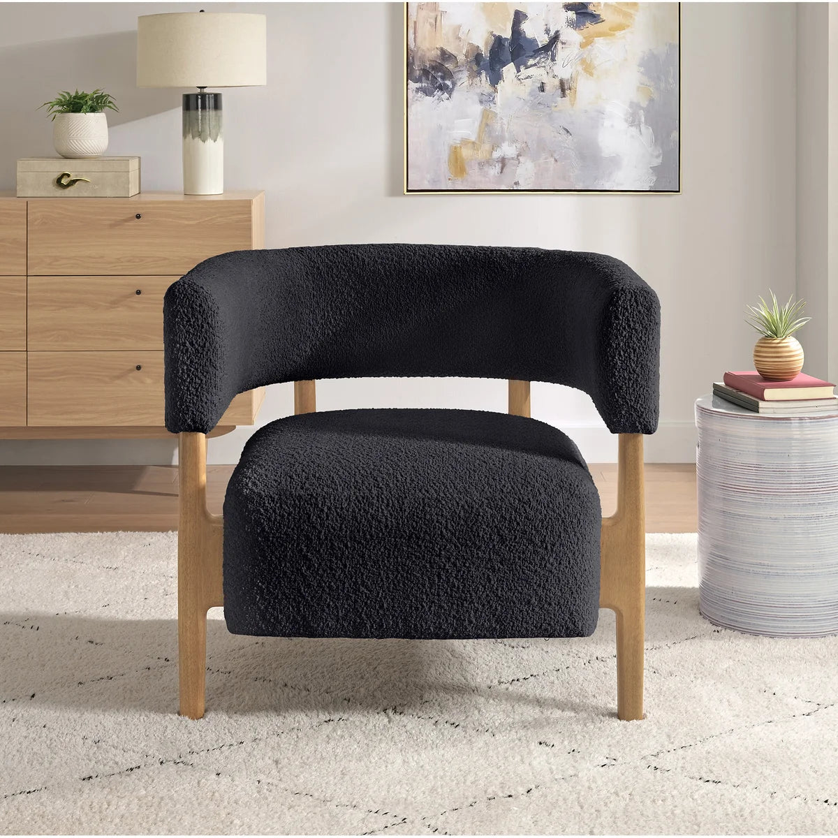 Avalon Rounded-back Accent Chair 2-pack (Damaged)