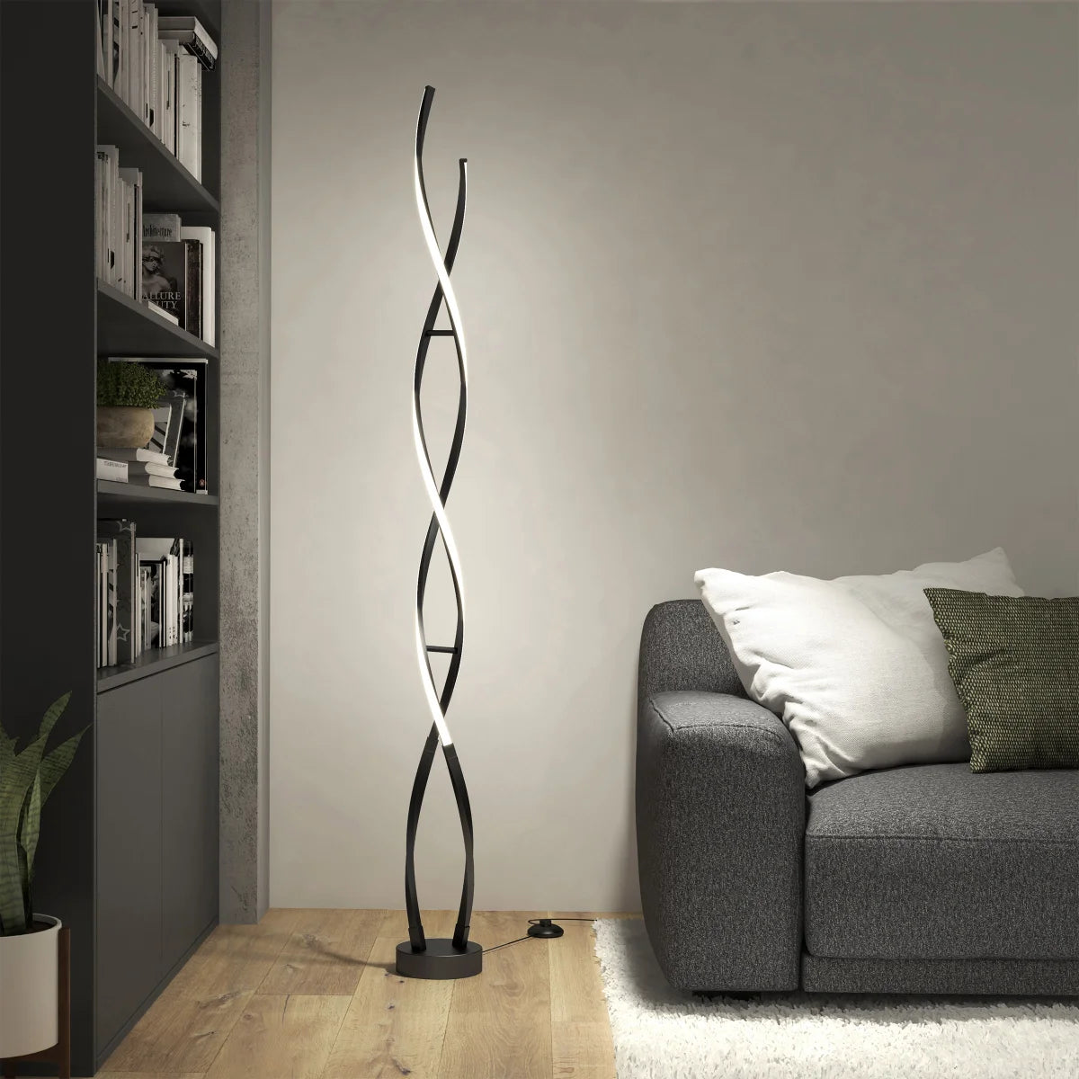 Artika Swirl Floor Lamp