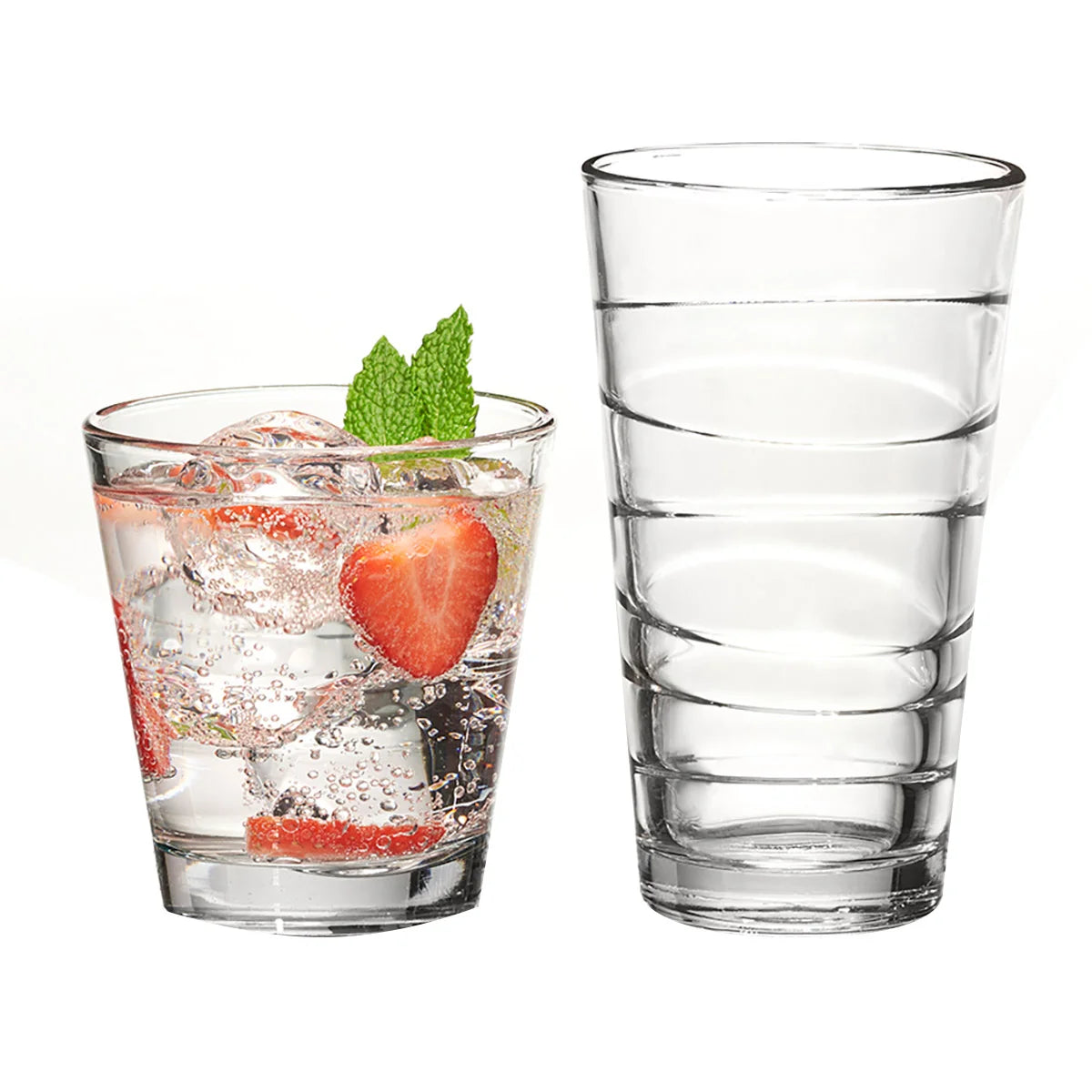 Anchor Hocking Swivel Glass Drinkware Set, 16 piece