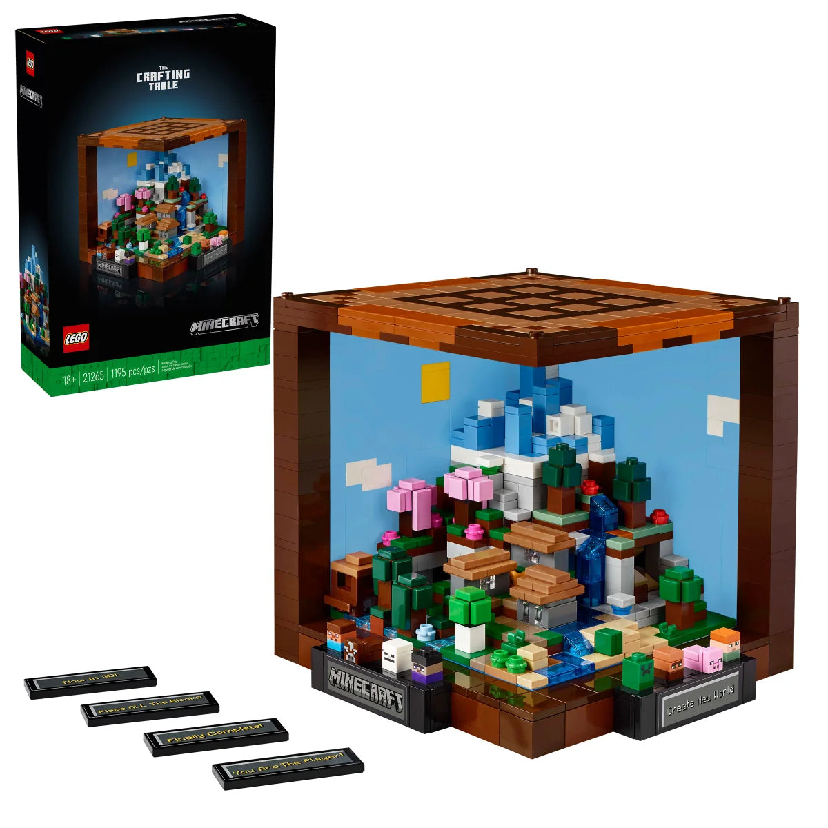LEGO Minecraft The Crafting Table Build and Display Set for Adults 21265 (6470616)