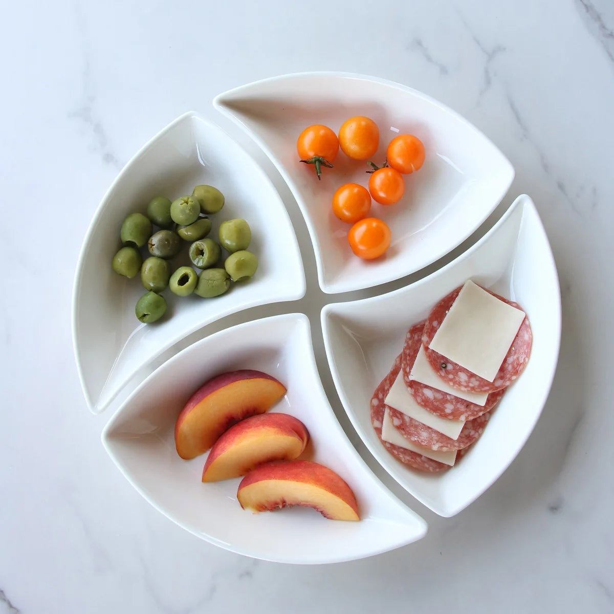 villeroy boch グレイビーソース入れ Villeroy & Boch NewWave Appetizer Plates, 4-piece