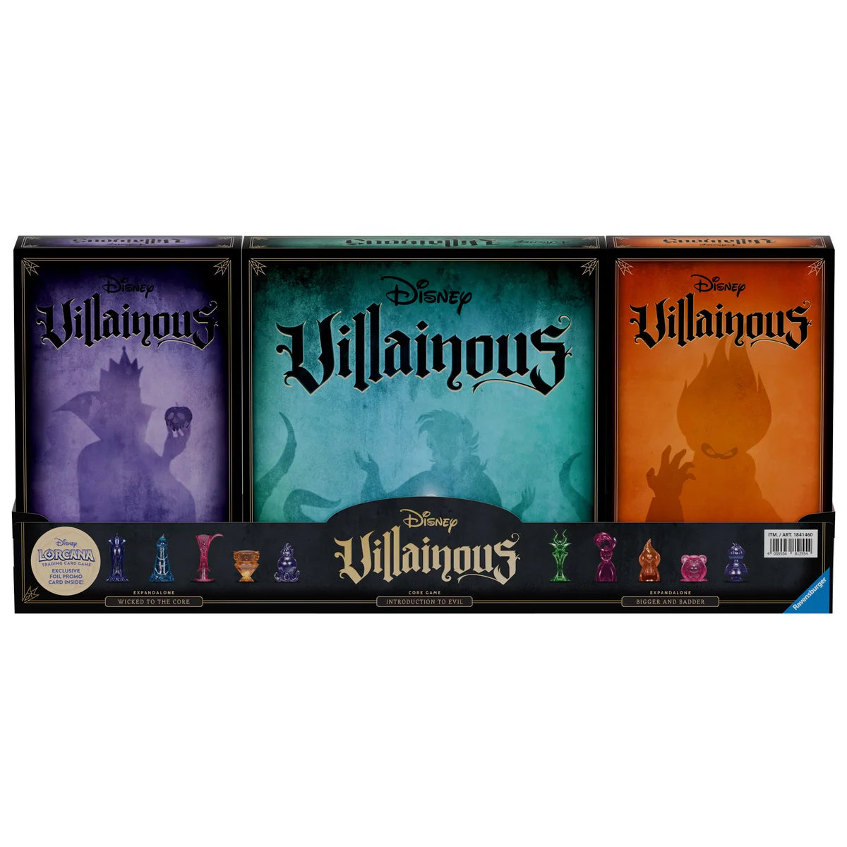 Disney Villainous Game Bundle with Exclusive Lorcana Card