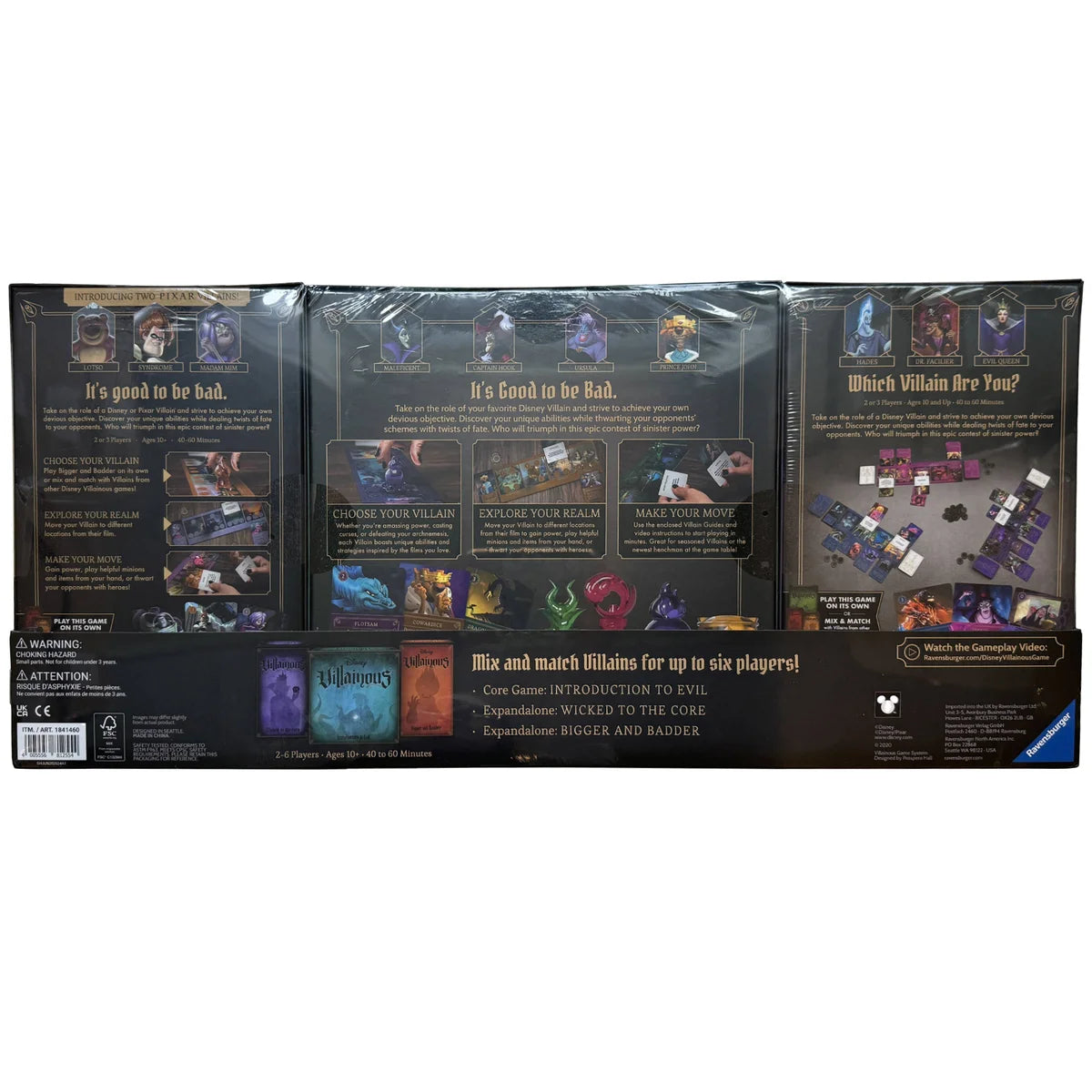 Disney Villainous Game Bundle with Exclusive Lorcana Card