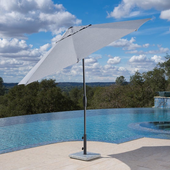 SunVilla 10' Auto-Tilt Market Umbrella