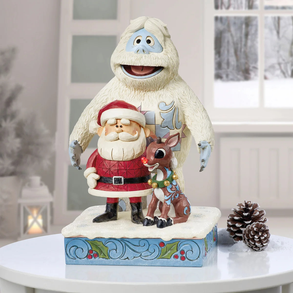 31.75 cm (12.50 in.) Holiday - Rudolph, Bumble and Santa by Jim Shore