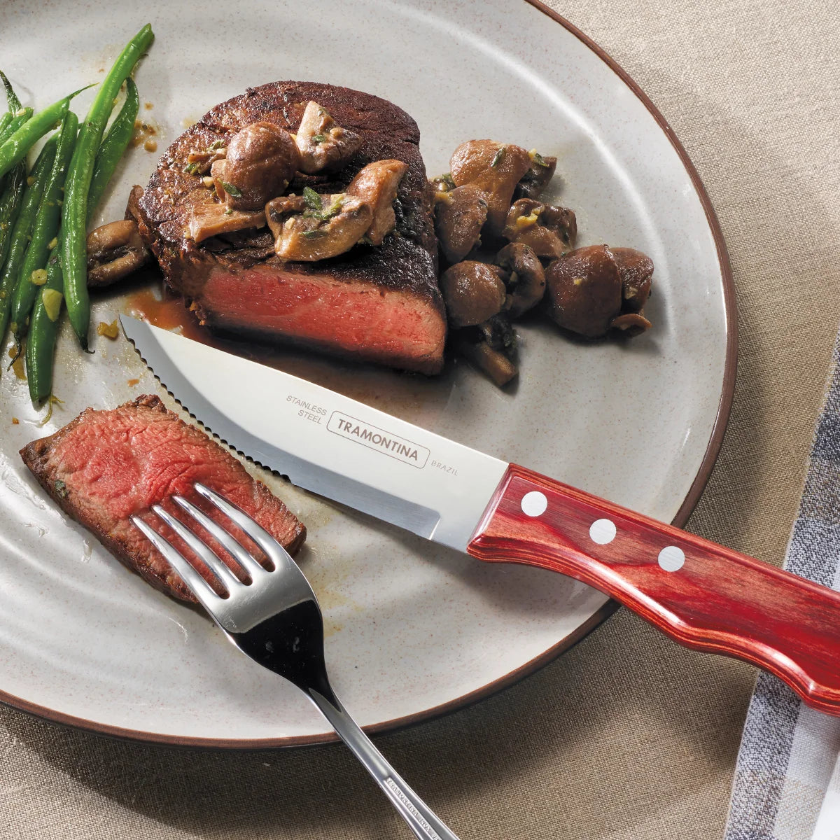 Tramontina Steak Knives Set, 6-piece