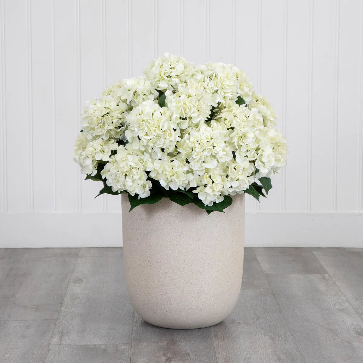 Faux Hydrangea Floor Plant 88.9 cm (35 in.)