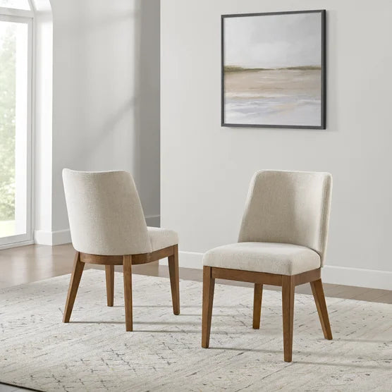 Pike and Main Fabric Dining Chair, 2-pack