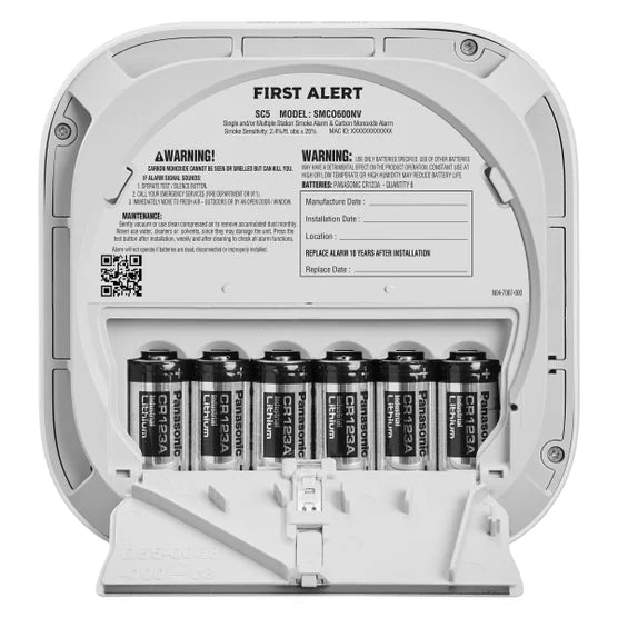 First Alert SC5 Smart Smoke and Carbon Monoxide Alarm, 2-pack
