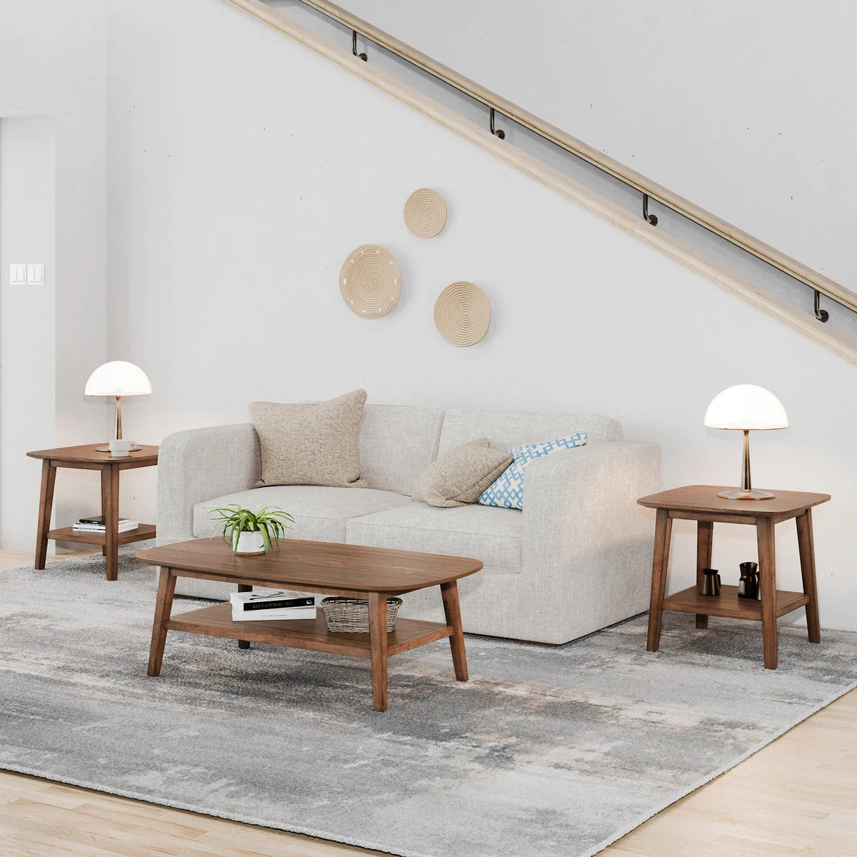 Pike & Main Point Reyes 3-piece Table Set