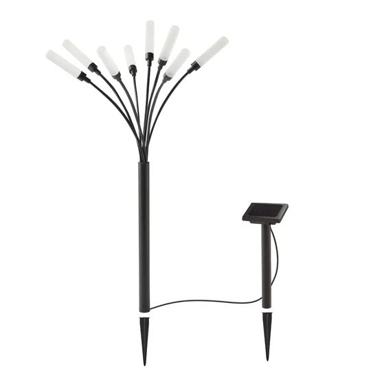 Aurora Lighting Solar Frosted Acrylic Firefly Light, Pack of 4