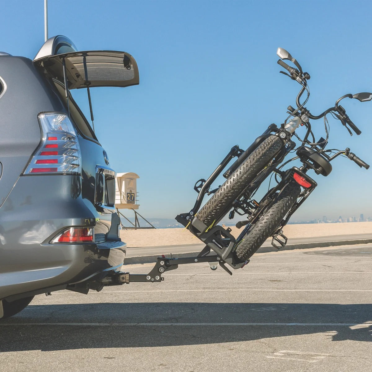 Vista by Kilimanjaro Hitch Mounted Platform-Style E-Bike Rack