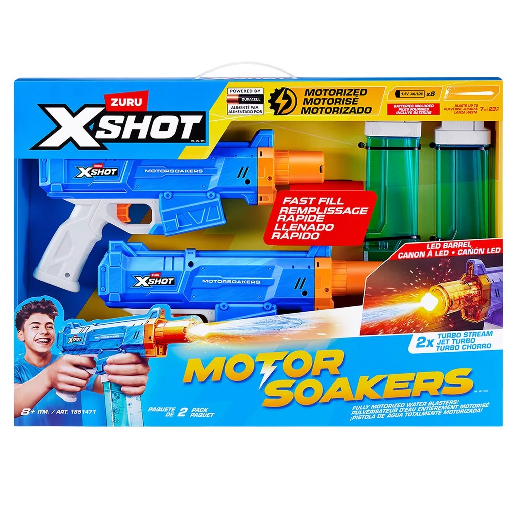 Zuru Xshot Turbo Stream Motor Soaker