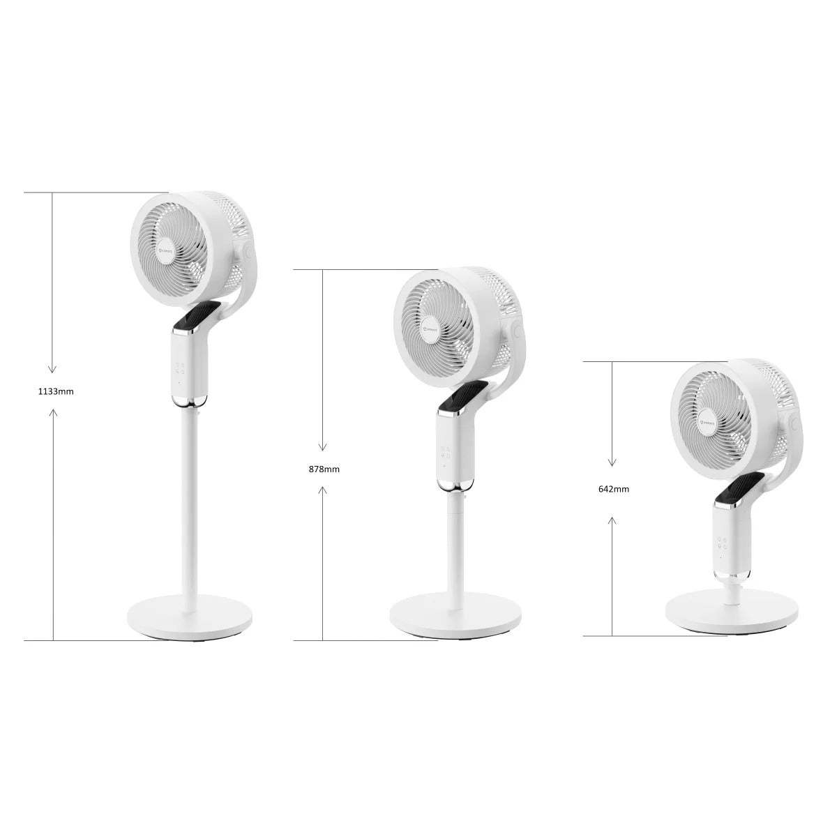 Airmate 2-in-1 Table and Stand DC Circulator Fan
