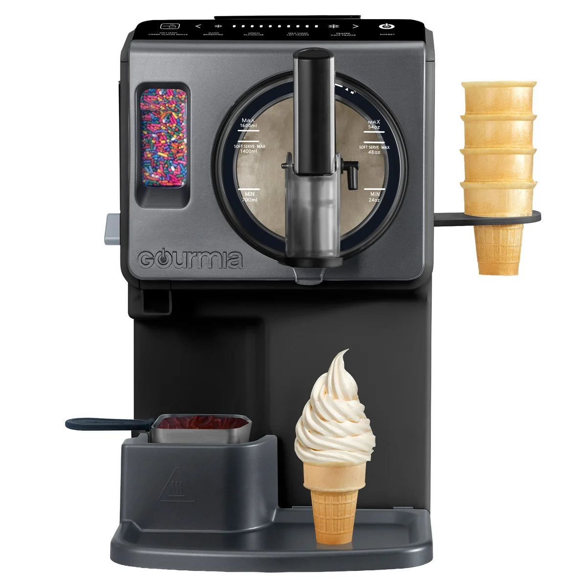 Gourmia Soft Serve Ice Cream and Frozen Drink Maker