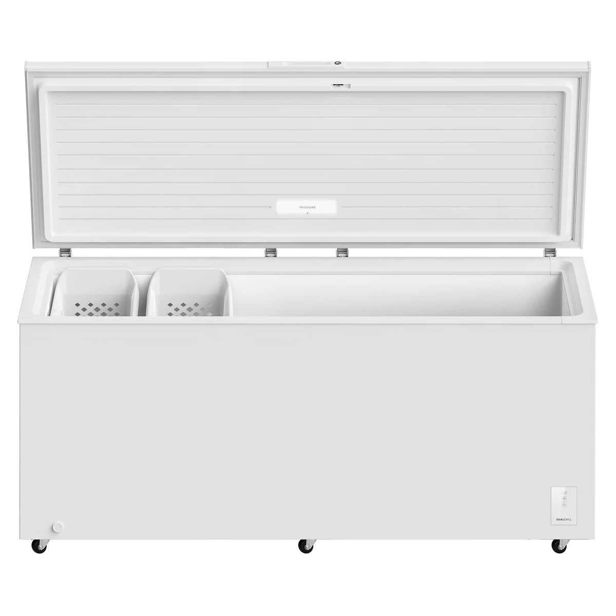 Frigidaire 25 cu ft. White Garage Ready Convertible Chest Freezer or Refrigerator
