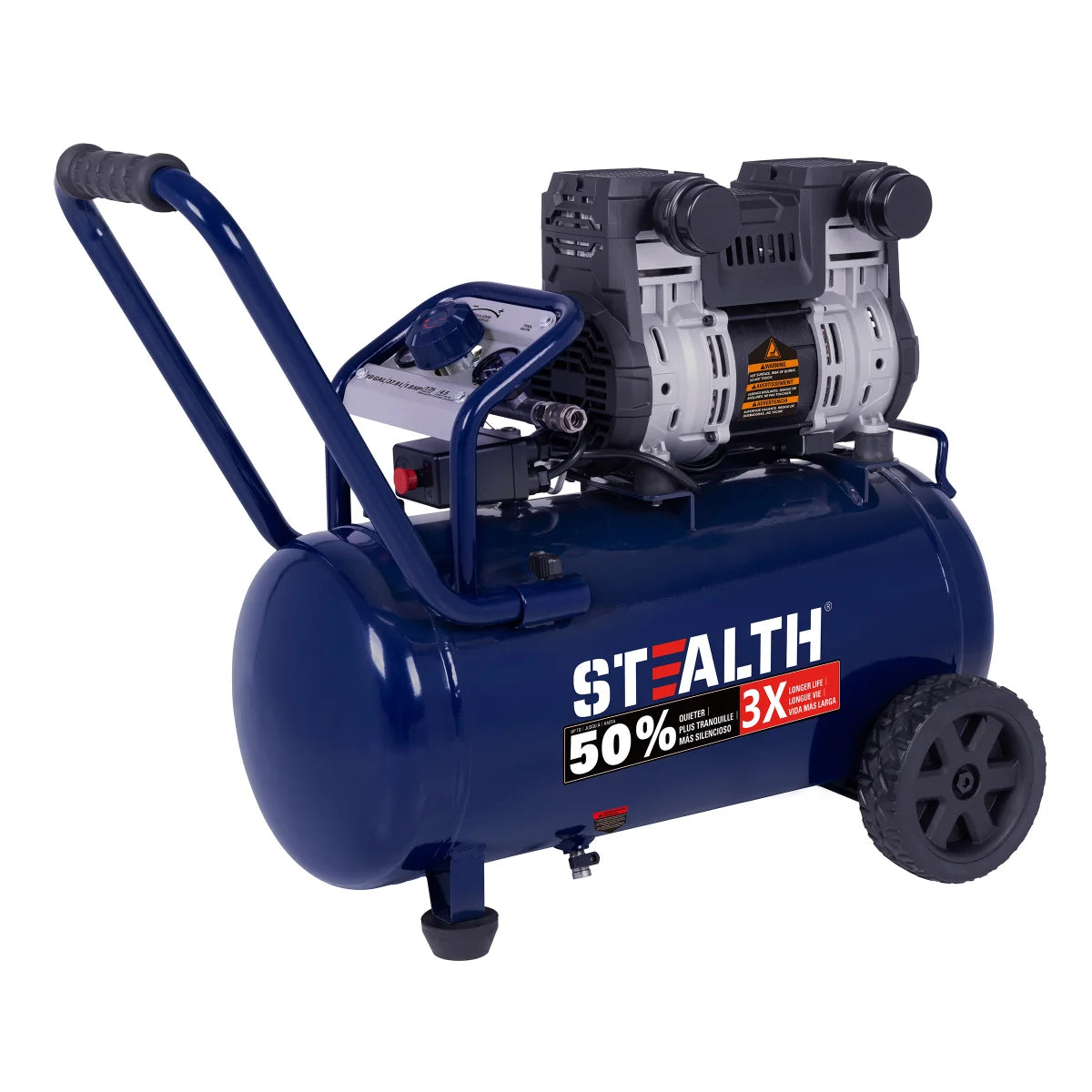 Stealth 10 Gallon Quiet Air Compressor