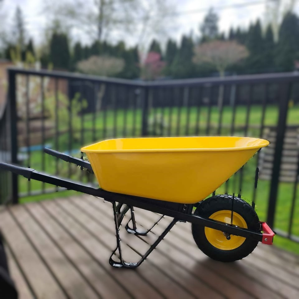 CAT 6 cu ft. Steel Wheelbarrow