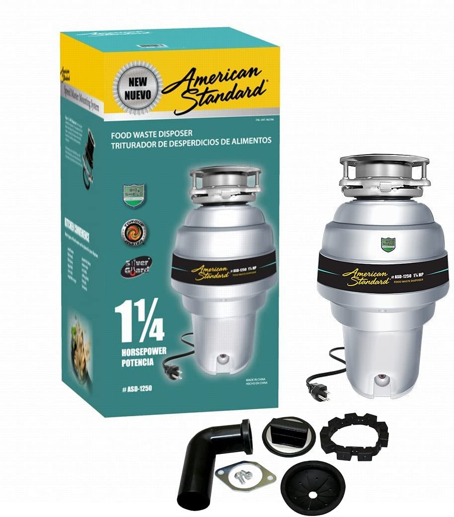 American Standard Slim Line 1.25HP Food Waste Disposer