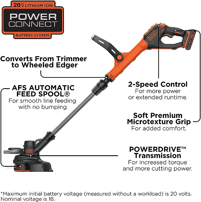 BLACK+DECKER Cordless Trimmer