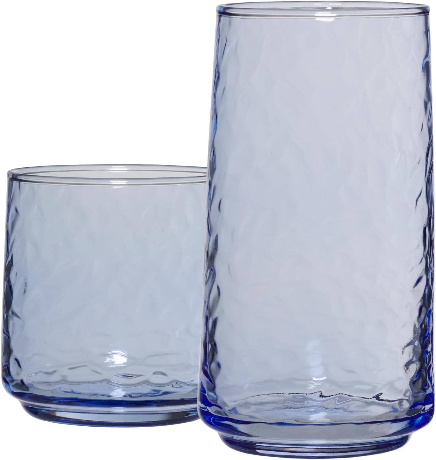 ANCHOR HOCKING COLOURED DRINKWARE 8 PIECES