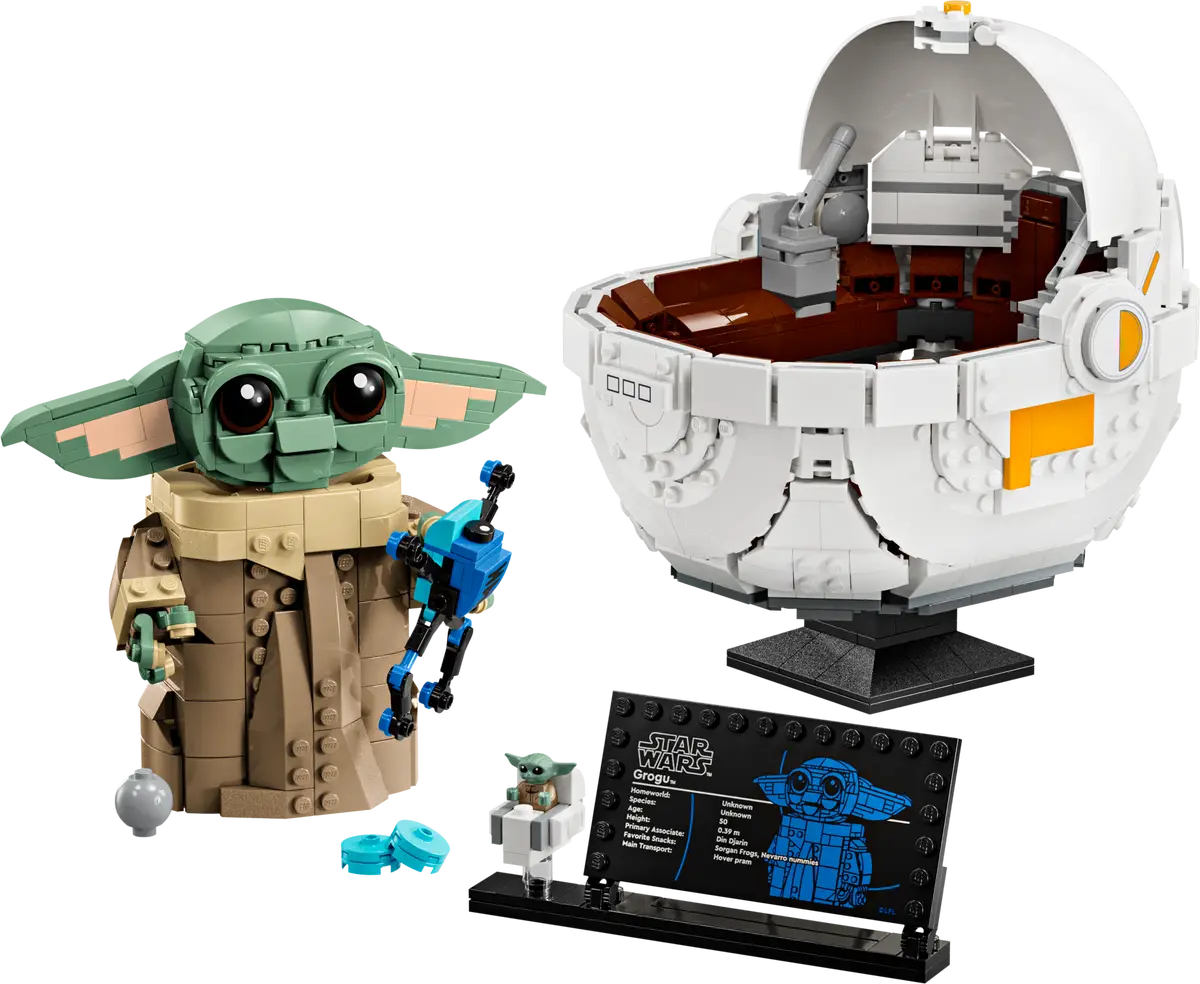 Lego Star Wards Grogu with Hover Pram (6527521)