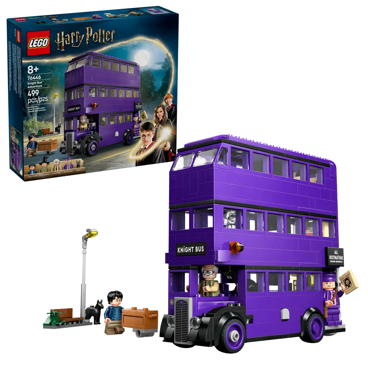 LEGO Harry Potter Knight Bus Adventure Construction Set 76446