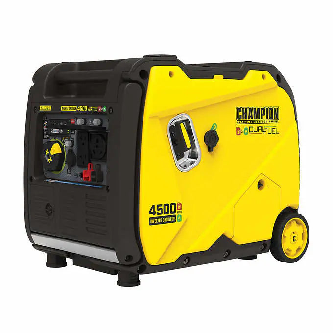 CHAMPION 4500 W DUAL FUEL ELECTRIC START