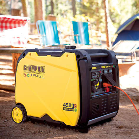 CHAMPION 4500 W DUAL FUEL ELECTRIC START