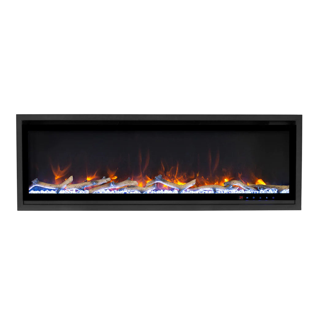 Paramount Kennedy II 152.4 cm (60 in.) Wall Mounted Electric Fireplace