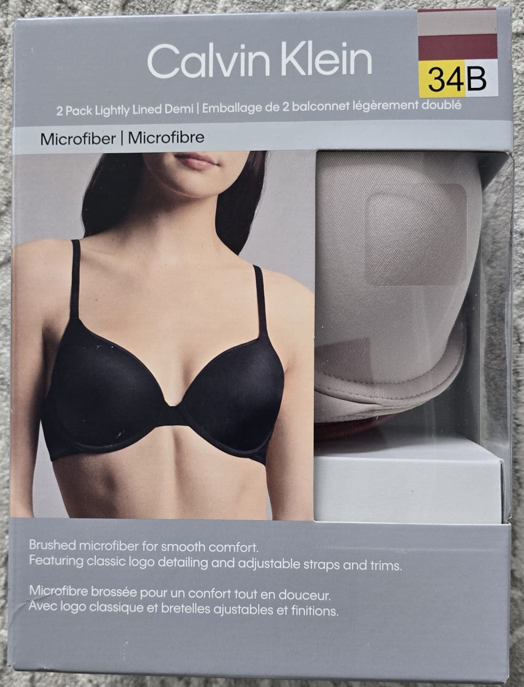 CALVIN KLEIN BRAS 2PK (34B)