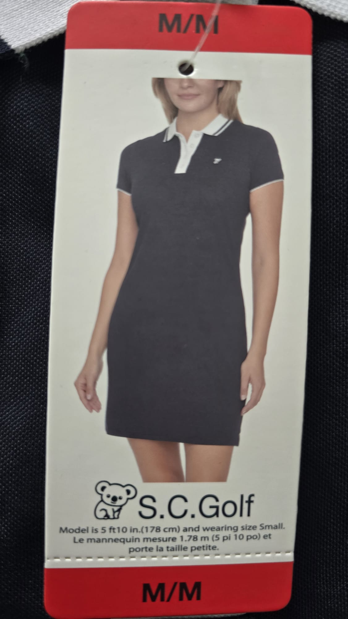 SC GOLF DRESS NAVY MARINE M SIZE