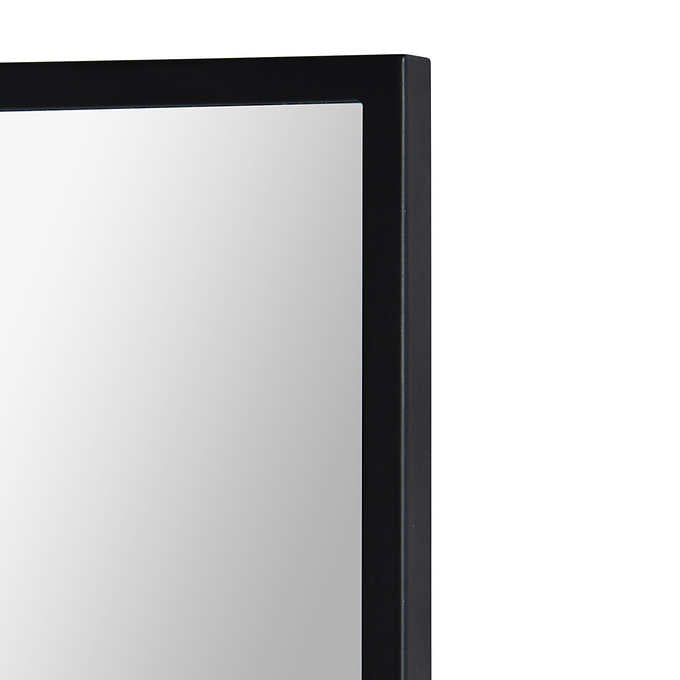 PARKER IRON FRAME MI, Parker Classic Rectangular Mirror with Black Iron Frame