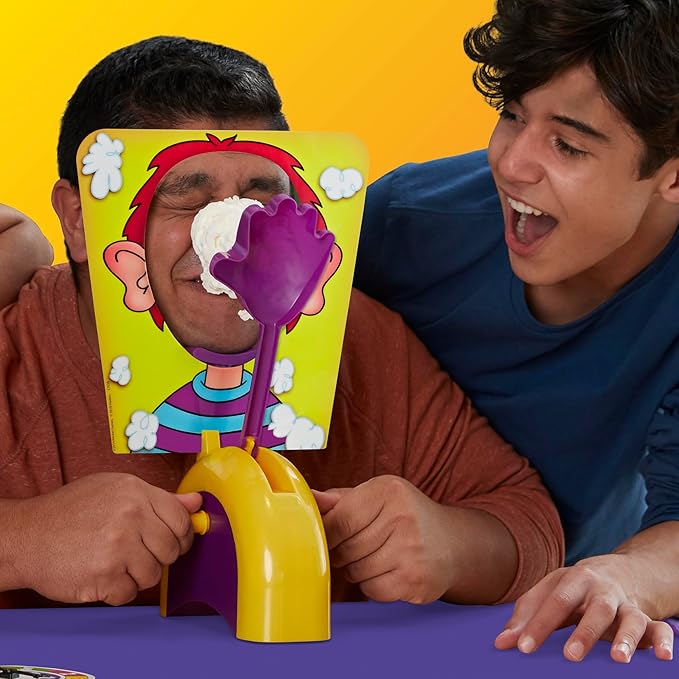 Pie Face Game Whipped Cream Family Game Kids Ages 5 and Up