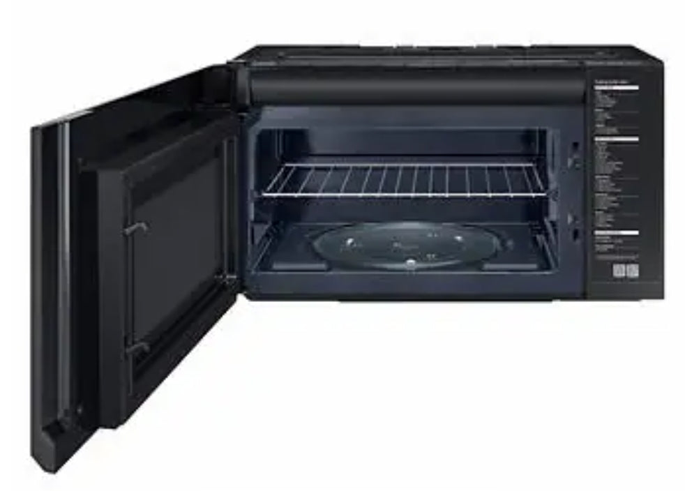 Samsung 2.1 cu.ft 400 CFM Black Stainless Steel Over the Range Microwave