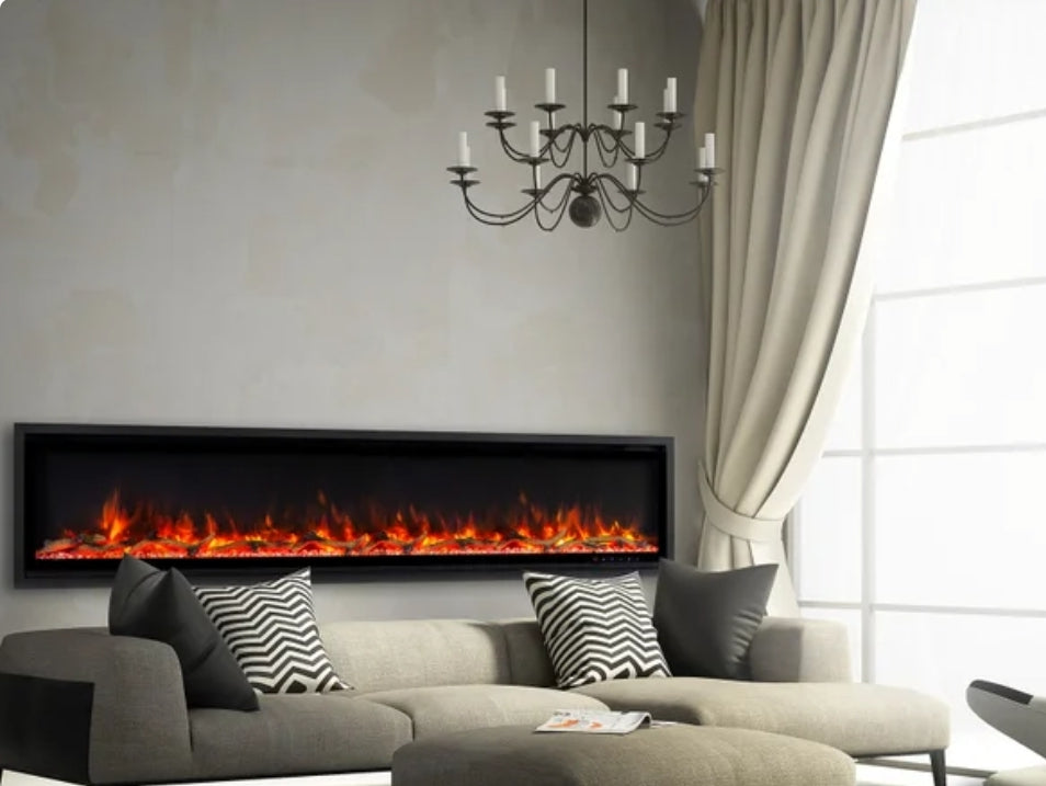 Paramount Kennedy II 182.9 cm (72 in.) Wall Mounted Electric Fireplace
Item 1663063