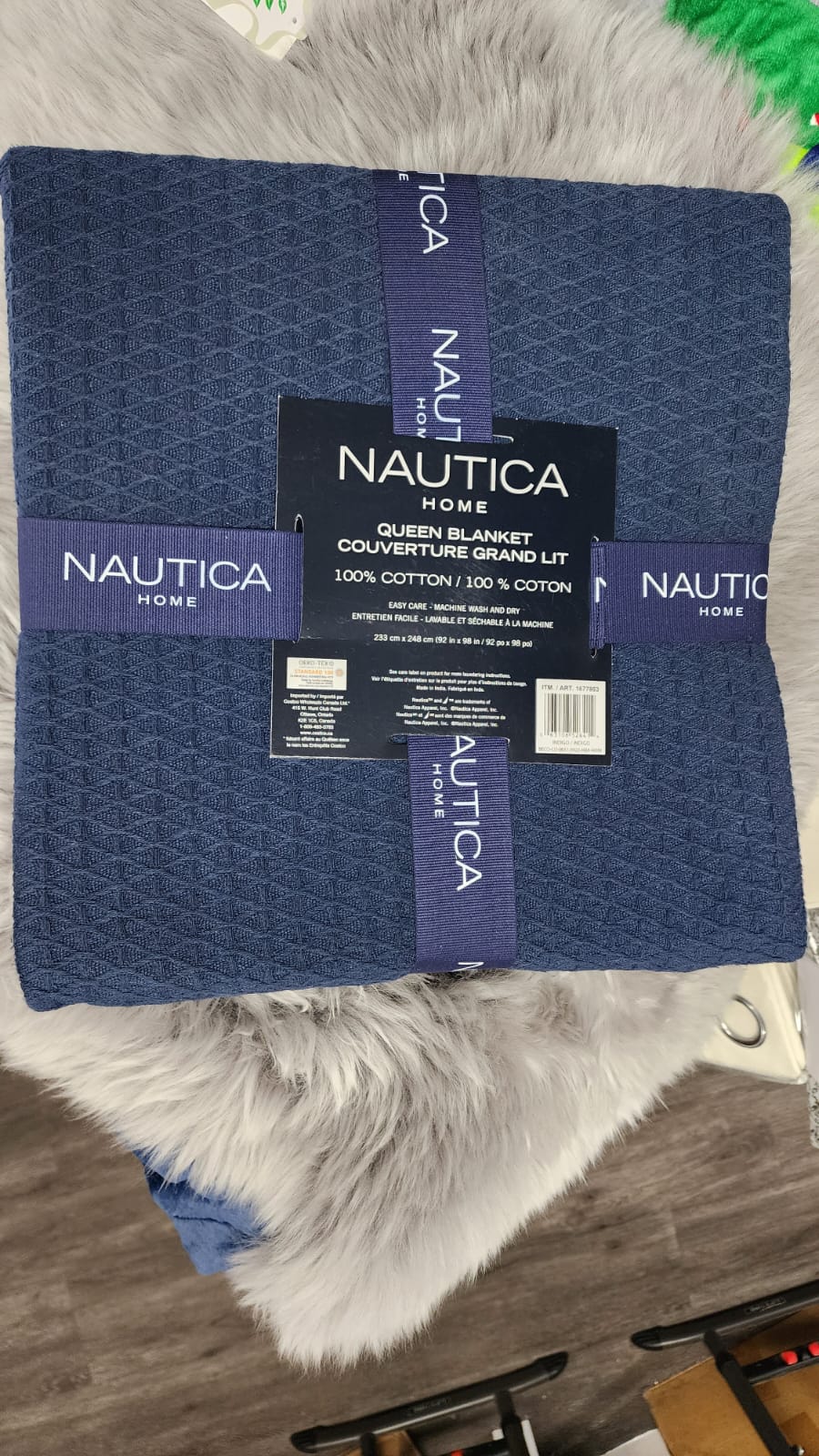 NAUTICA COTTON BLANKET