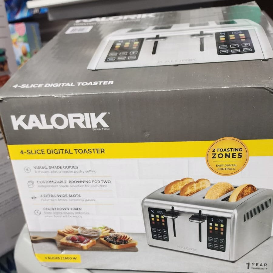 KALORIK DIGITAL 4 SLICE TOASTER