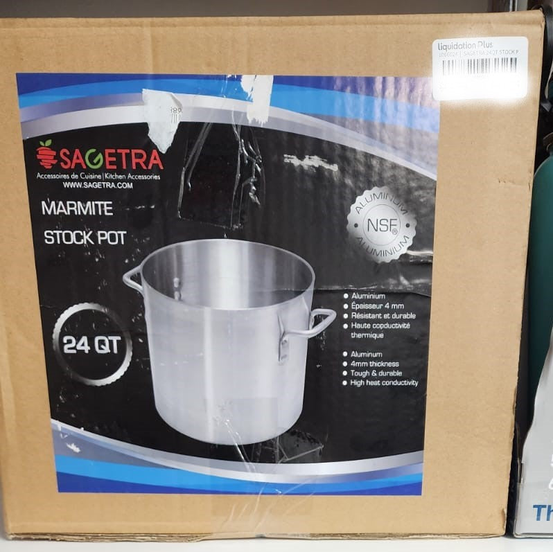 SAGETRA 24QT STOCK POT