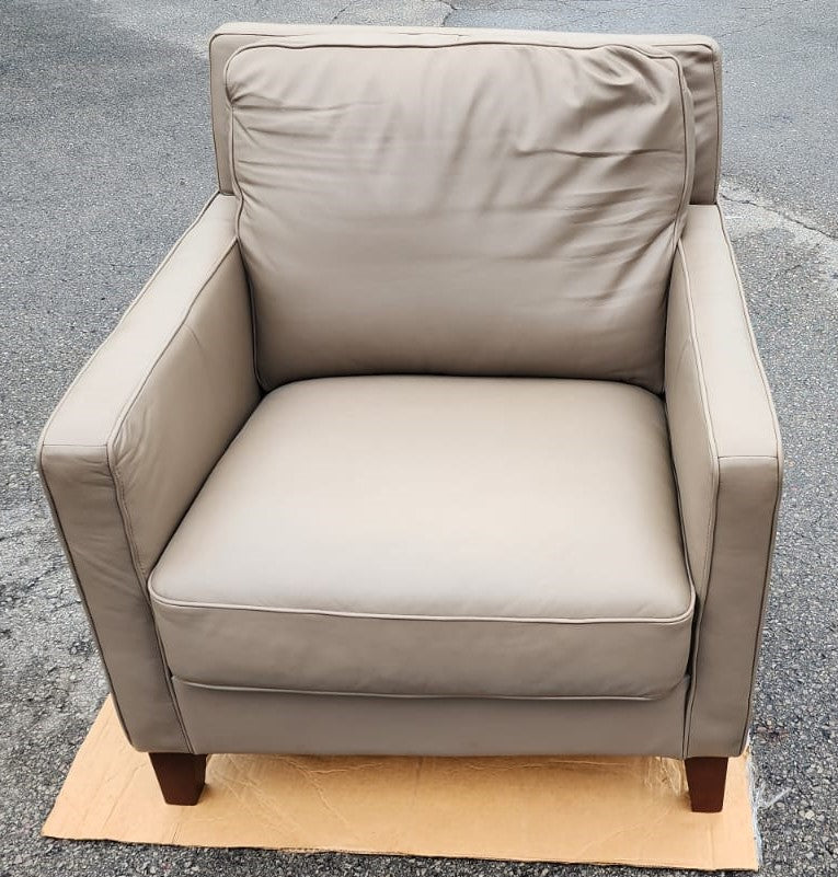 WEST PARK TOP GRAIN LEATHER SOFA SET