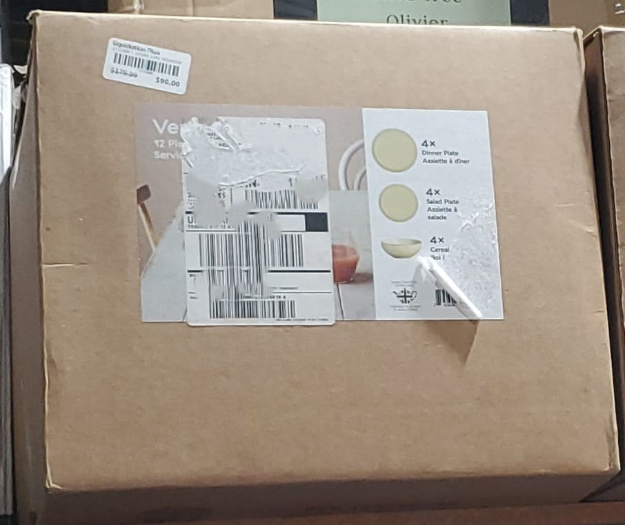 Denby Veranda Stoneware Dinnerware Set, 12-piece