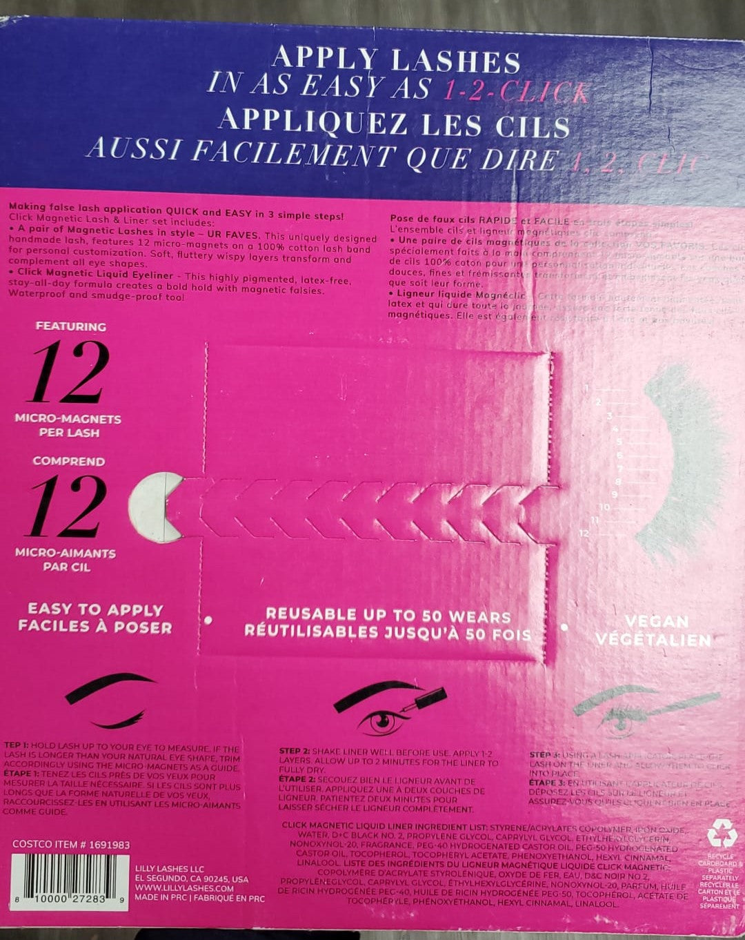 LILY LASHES CLK MAGNETIC LINER SET