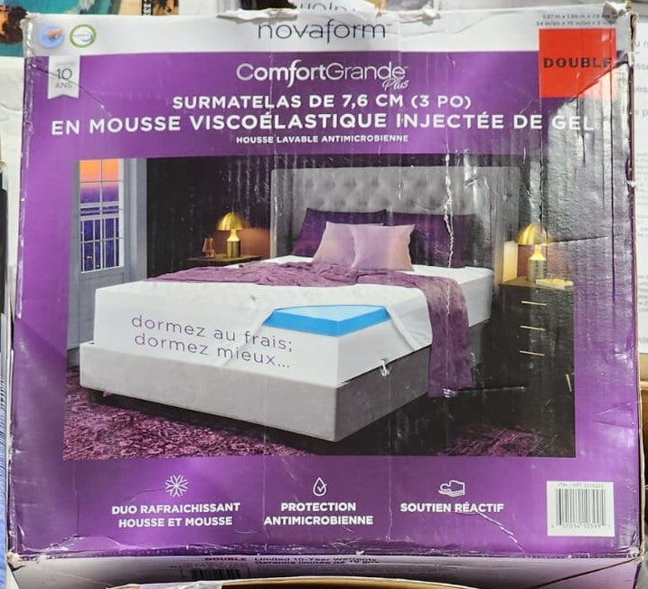 COMFORT GRAND+ DOUBLE MATTRESS TOPPER