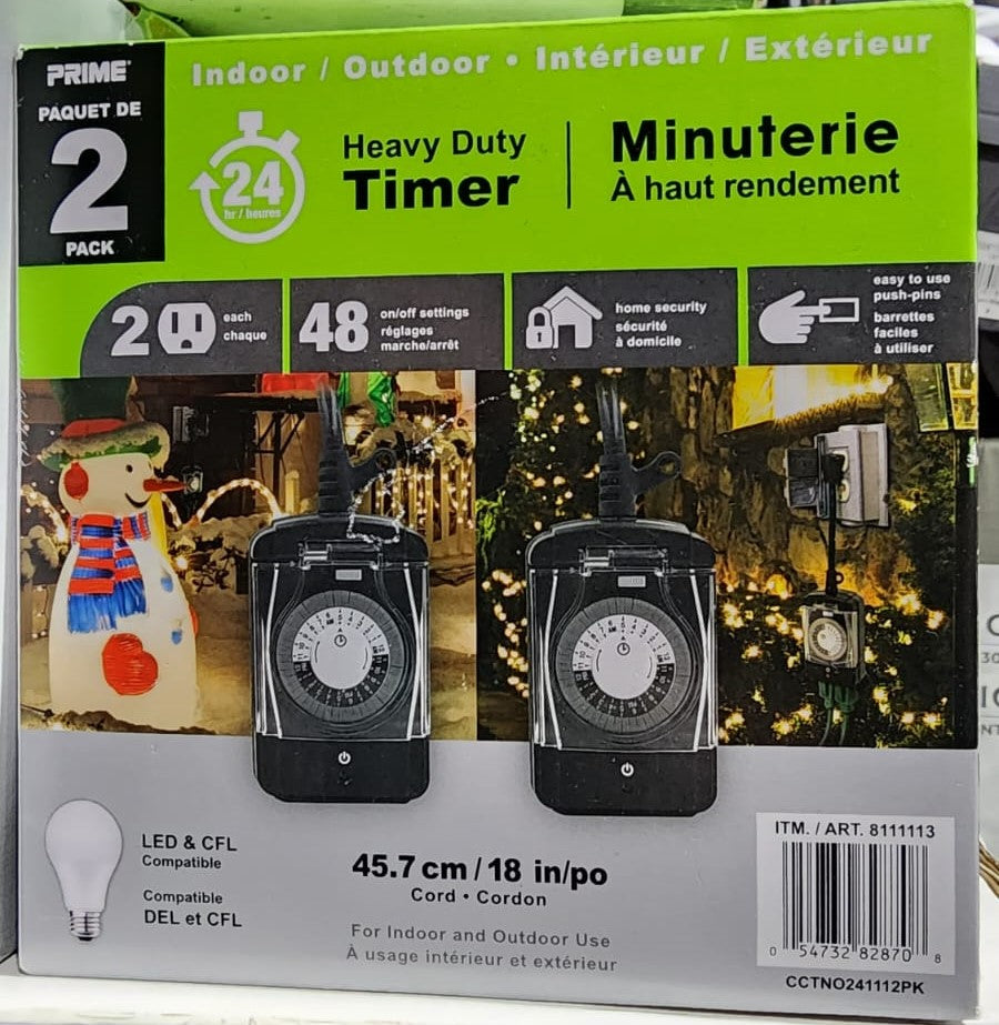 INDOOR/OUTDOOR TIMERS